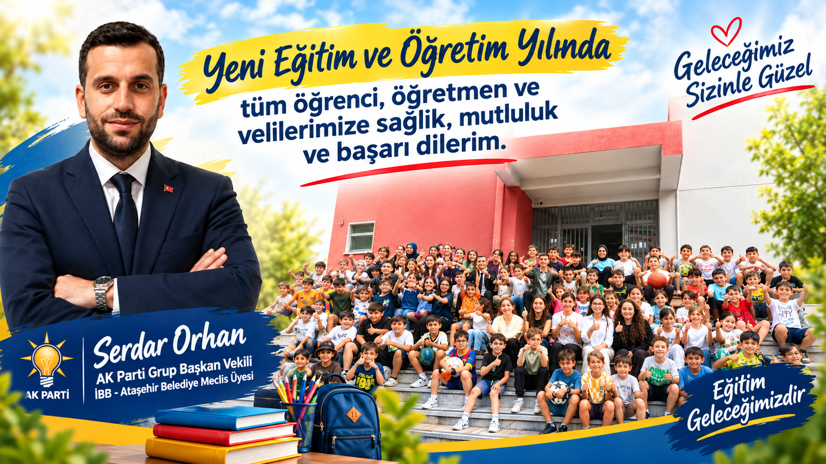 AK Parti Grup Başkan Vekili Serdar Orhan’dan Yeni Eğitim ve Öğretim Yılı Mesajı