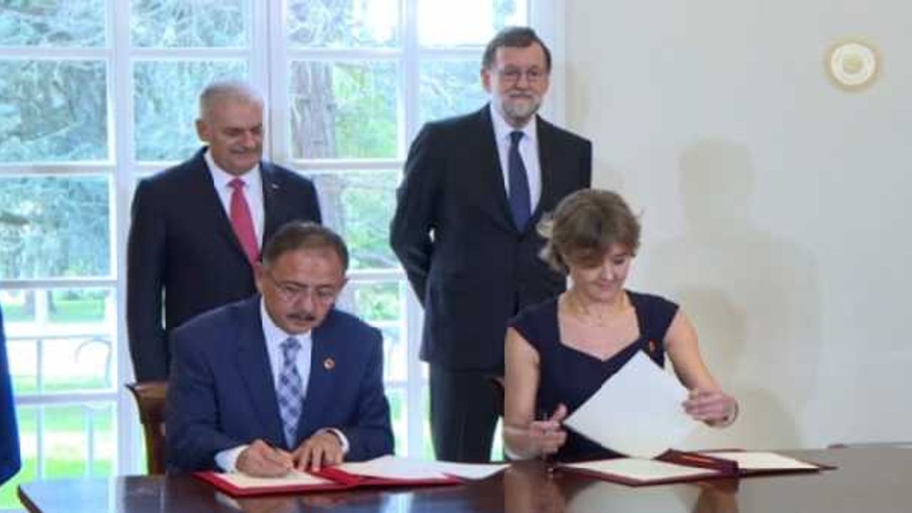Türkiye Ve İspanya Arasında 2 Anlaşma İmzalandı