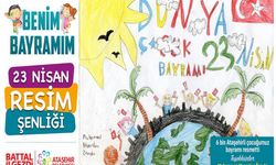 Ataşehir'li 6 Bin Çocuk 23 Nisan'ı Resmettiler