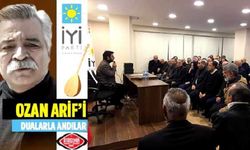 İYİ Parti Ataşehir İlçe Başkanlığı Ozan Arif'i Dualarla Andı