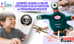 ATABEM Çevrimiçi Atölye ve Beceri Atölyeleri Ocak Ayı Programları ve Kayıtları Başlıyor