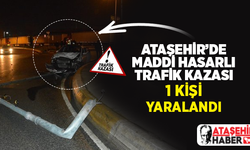 Ataşehir'de trafik kazası: 1 yaralı