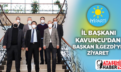 İYİ Parti İstanbul İl Başkanı Kavuncu'dan Başkan İlgezdi'ye Ziyaret