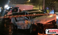 Ataşehir Baraj Yolu'nda Trafik Kazası! 3 Yaralı