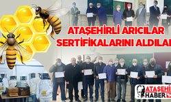 Ataşehir'de Arıcılar Sertifikalarına Kavuştular