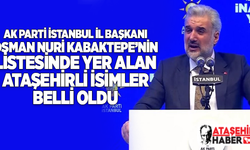 Osman Nuri Kabaktepe'nin A Takımında Yer Alan Ataşehirli İsimler Kimler! İşte ayrıntılar