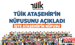 TÜİK Ataşehir'in resmi nüfusunu açıkladı