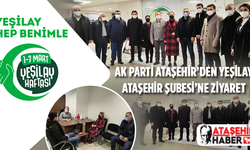 AK Parti Ataşehir, Yeşilay Haftasını Kutladı