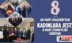 AK Parti Ataşehir'den Kadınlara Süpriz Ziyaret