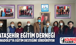Ataşehir Eğitim Derneği  Anadolu'ya Eğitim Yardımlarını Aralıksız Sürdürüyor
