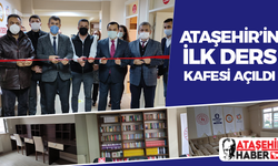 Ataşehir'in ilk ders kafe projesi törenle hizmete açıldı