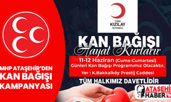 MHP Ataşehir Kan Bağışı Kampanyası Düzenliyor
