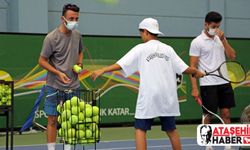 Ataşehir Belediyesi, Ataşehir’de yaşayan çocukları tenis sporuyla tanıştırdı.
