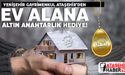 Ataşehir'li gayrimenkul firması ev alana altın anahtarlık hediye ediyor!