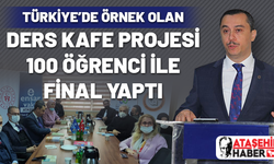 Ataşehir Ders Kafe Projesi 100 Öğrenciyle Final Yaptı