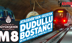 Ataşehir'den geçecek metro hattının açılış tarihi belli oldu!
