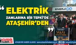 Elektrik Zamları Ataşehir'de Protesto Edildi