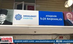 Memleket Partisi Ataşehir İlçe Başkanlığı Kuruldu
