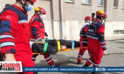 Ataşehir'de eş zamanlı deprem tatbikatları yapıldı