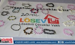 Lösev Ataşehir'de 8 Mart'a Özel 'İyilik Kolyeleri ve İyilik Bileklikleri' Yaptılar