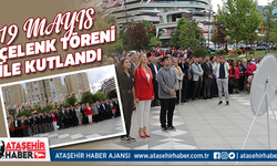 Ataşehir'de 19 Mayıs Çelenk Töreni ile Kutlandı