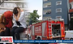 Ataşehir'de 2 kişinin etkilendiği yangın korkuttu!