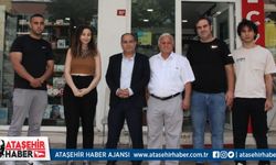İçerenköy Sosyal Yardımlaşma ve Kültür Derneği'nden Genç Eczacı'ya Geçmiş Olsun Ziyareti