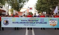 Kartal Uluslararası Halk Oyunları Festivali'ne ev sahipliği yapıyor
