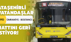 Ataşehirli Vatandaşlar 19-D Otobüs Hattı'nın Tam Gün Hizmet Vermesini İstiyor!