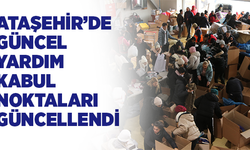 Ataşehir'de Deprem Bölgeleri Yardım Toplama Noktaları Güncellendi!