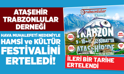 Ataşehir'deki hamsi ve kültür festivali ertelendi!