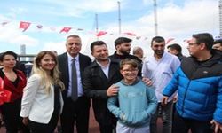 Ataşehir'de çocuklar bayramı bir başka kutladılar
