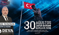 DEVA Partisi Ataşehir İlçe Başkanı Barış Yılmazkaya, '30 Ağustos Zaferi Milli Mücadelenin Simgesi Olmuştur!'