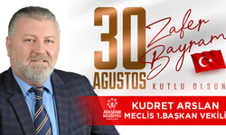 Meclis Başkan Vekili Kudret Arslan, '30 Ağustos Türk Ordusu'nun En Güzel Zafer İmzasıdır'