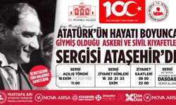 Cumhuriyetin 100’ncü yılında Atatürk’ün Orjinal Kıyafetleri Ataşehir’de
