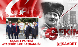 Saadet Partisi Ataşehir, Cumhuriyetimizin 100.Yılı Kutlu Olsun