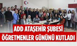 ADD Ataşehir Şubesi'nden, Öğretmenlere anlamlı ziyaret!