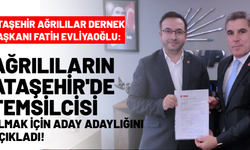 Fatih Evliyaoğlu, Ağrılıların Ataşehir'de sesi olmak için aday adayı oldu!