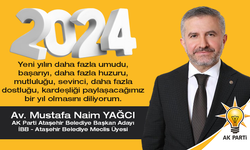 AK Parti Ataşehir Belediye Başkan Aday Adayı Mustafa Naim Yağcı: 'Ataşehirli komşularımın yeni yılını kutluyorum'