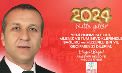 Belediye Meclis Üyesi Ertuğrul Baysal, 2024 Barışın ve Sevginin Hüküm Sürdüğü Bir Yıl Olsun!