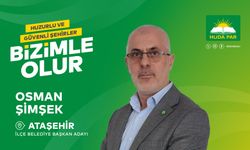 HÜDA Par Ataşehir'de Belediye Başkan Adayı Osman Şimşek oldu