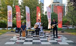 Ataşehir'in parklarında müzik sesleri yükseliyor