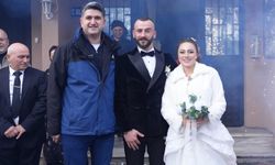 Ataşehirli çiftin düğün günü kar engelini belediye aştı