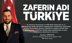 AK Parti Ataşehir Meclis Grup Başkan Vekili - İBB Meclis Üyesi Serdar Orhan: 15 Temmuz Zaferinin Yıl Dönümü Kutlu Olsun
