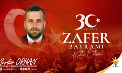 AK Parti Ataşehir Meclis Grup Başkan Vekili - İBB Meclis Üyesi Serdar Orhan: 30 Ağustos Zafer Bayramı Kutlu Olsun