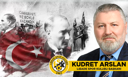 LİBADE SPOR KULÜBÜ BAŞKANI KUDRET ARSLAN, 29 EKİM CUMHURİYET BAYRAMIMIZ KUTLU OLSUN