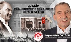 CUMHURİYETÇİ MİLLETİN PARTİSİ GENEL BAŞKANI REŞAT ŞAHİN ÖZTÜRK, "CUMHURİYETİMİZ, YÜREKLERİMİZ VE VATANIMIZ BİR!"