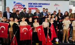 ATAŞEHİR PİRİ REİS ORTAOKULU KAPALI SPOR SALONU HİZMETE AÇILDI