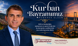 ATAŞEHİR TRABZONLULAR DERNEĞİ BAŞKANI MİMAR HALUK SADIKOĞLU'NDAN KURBAN BAYRAMI MESAJI