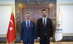 Ataşehir Kaymakamı Eren Arslan'dan belediyeye iade-i ziyaret
